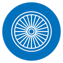 Car hubcap icon