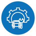 Car mechanic icon