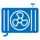 Car radiator icon
