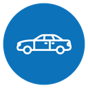 Car side view icon