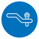 Car towbar icon