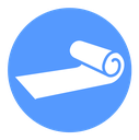 Carpet roll icon