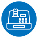 Cash register icon