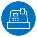 Cash register icon