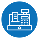 Cash register icon