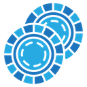 Casino chips icon