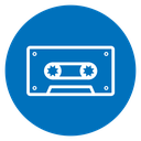 Cassette tape icon