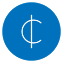 Cedi sign 4 icon