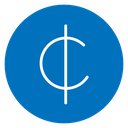 Cedi sign icon