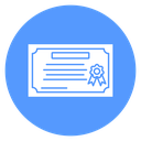 Certificate icon