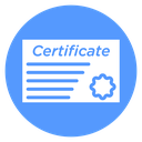 Certificate Seal Badge icon