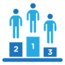 Champion Podium Three Winners icon