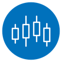Chart candlestick icon
