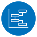 Chart gantt icon