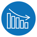 Chat arrow down icon