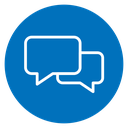 Chat bubble icon