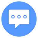 Chat Bubble Dots icon