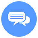 Chat Color Filled icon