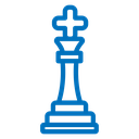 Chess king icon