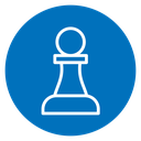 Chess pawn icon