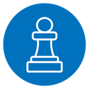 Chess pawn icon