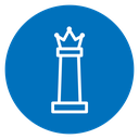 Chess queen icon