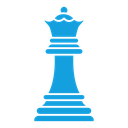 Chess queen icon