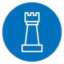 Chess rook icon