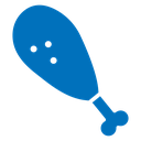 Chicken leg icon