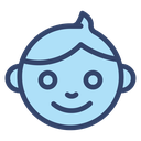 Child face icon
