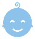 Child head icon