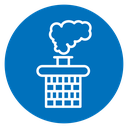 Chimney smoke icon