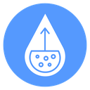 Cholesterol Blood Drop icon