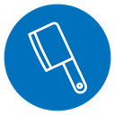 Chopper knife icon