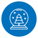Christmas Snow Globe icon