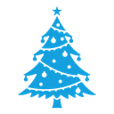 Christmas tree icon