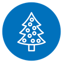Christmas tree icon