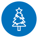 Christmas tree icon