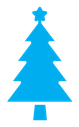 Christmas tree icon