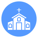Church Color Filled icon