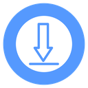 Circle Download Arrow icon
