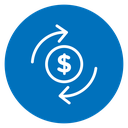 Circulation of money 2 icon