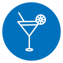 Citrus Martini glass icon