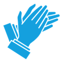 Clapping hands icon