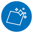 Clean floor surface icon