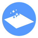 Clean floor surface icon