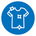Clean t-shirt icon