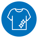 Clean t-shirt icon