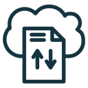 Cloud computing icon