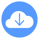 Cloud Download Arrow icon